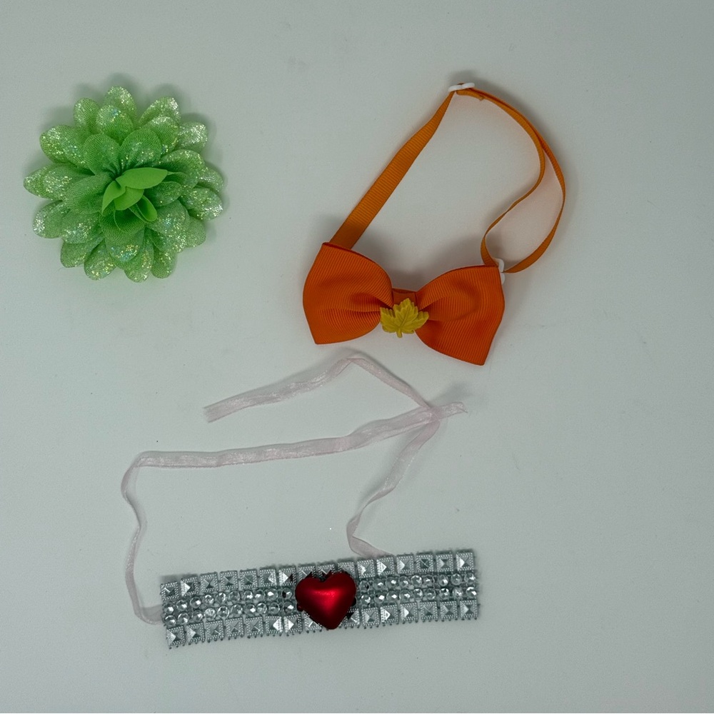 Dog accessories. 3 each included in your purchase.